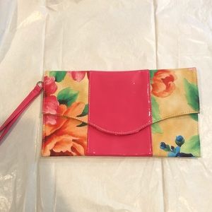 Charming Charlie Floral Clutch